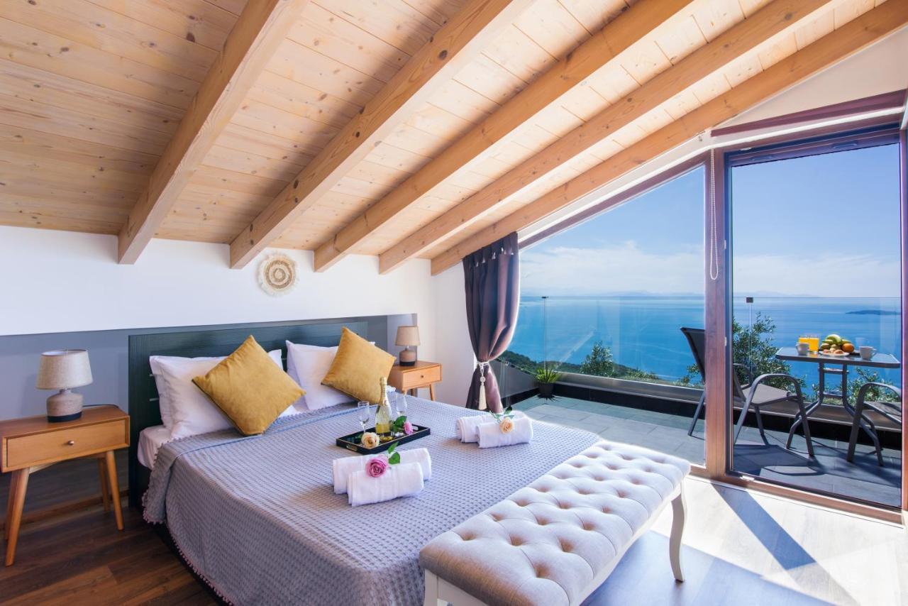 Blue Sky Loft By Corfuescapes Apartamento Spartylas Exterior foto