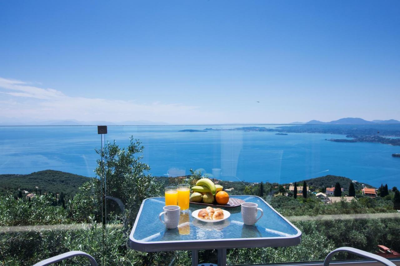Blue Sky Loft By Corfuescapes Apartamento Spartylas Exterior foto