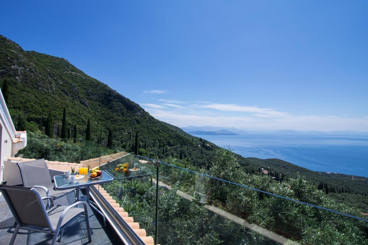 Blue Sky Loft By Corfuescapes Apartamento Spartylas Exterior foto