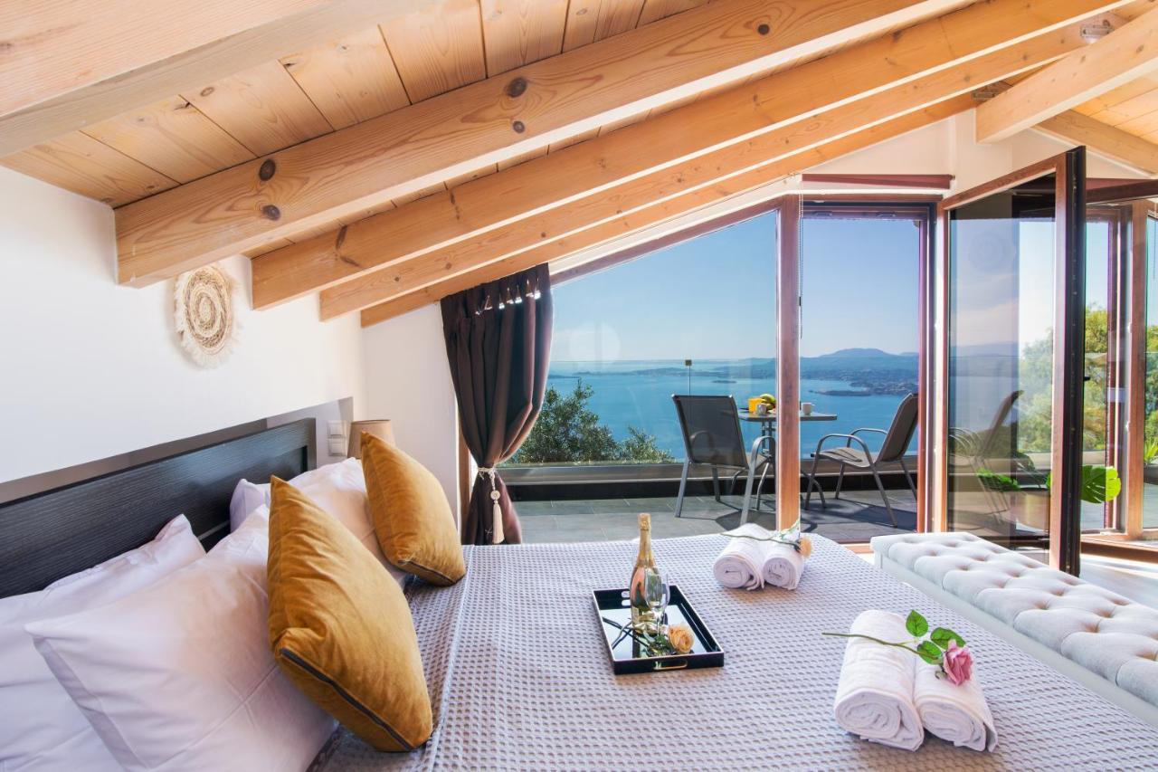 Blue Sky Loft By Corfuescapes Apartamento Spartylas Exterior foto