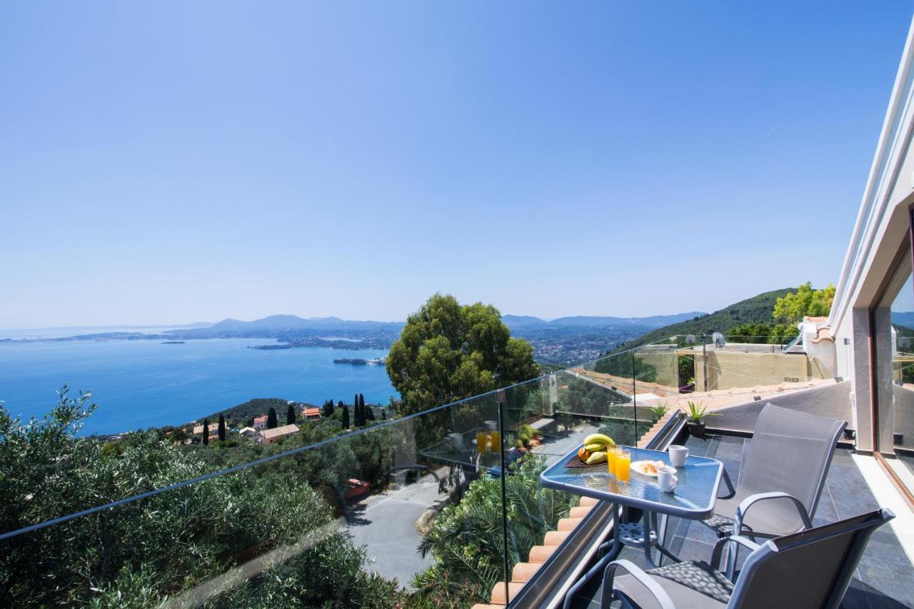 Blue Sky Loft By Corfuescapes Apartamento Spartylas Exterior foto
