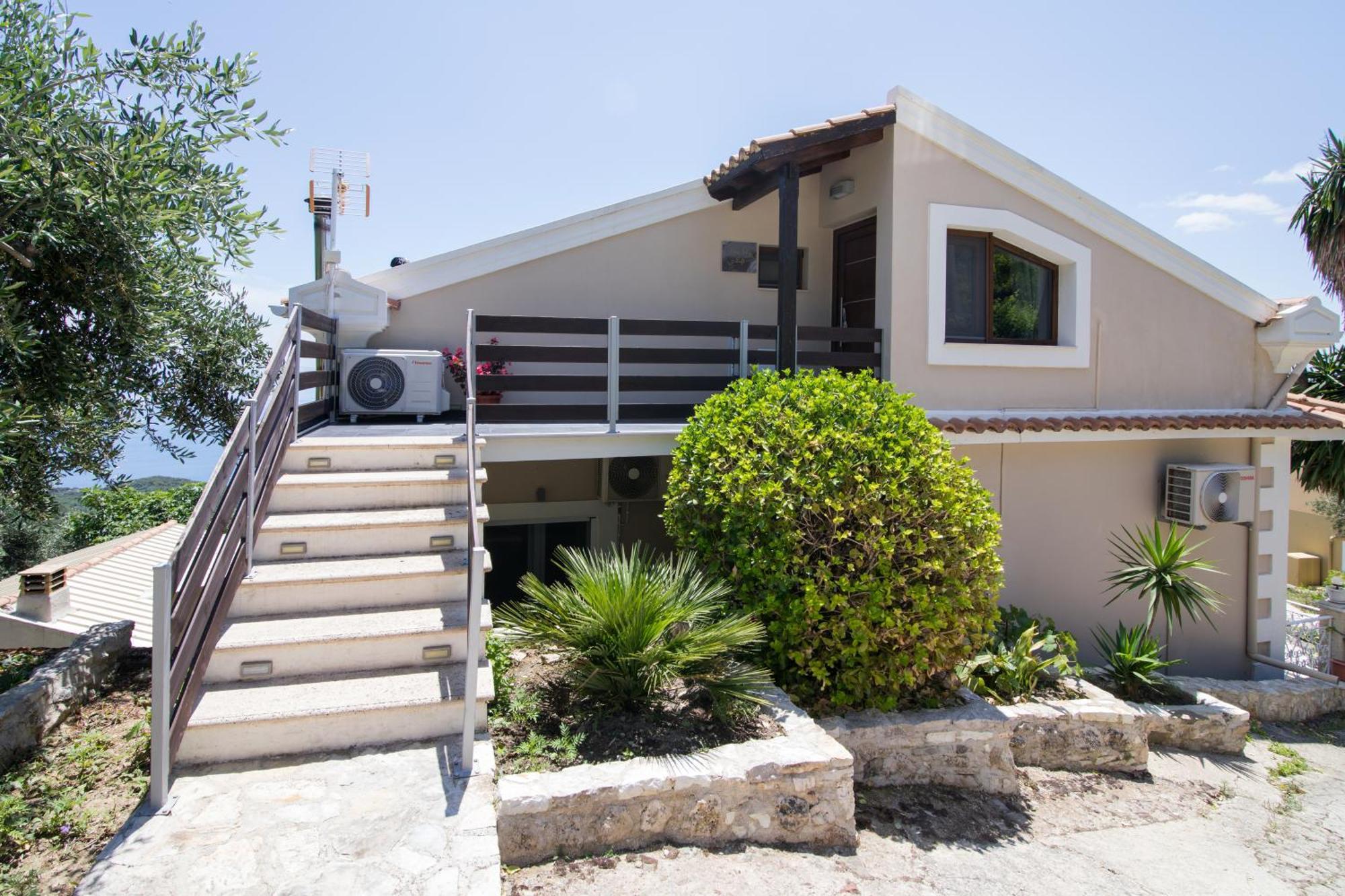Blue Sky Loft By Corfuescapes Apartamento Spartylas Exterior foto